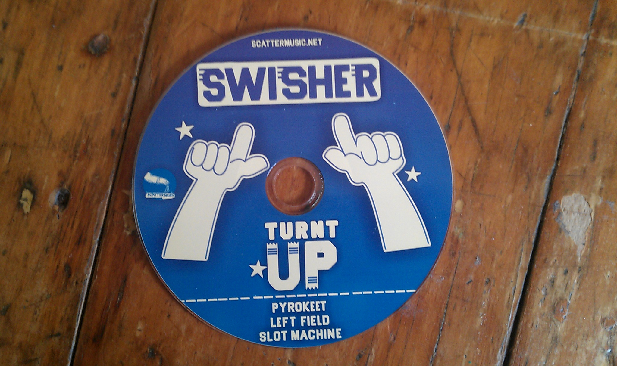 Swisher - Turnt Up - CD Face