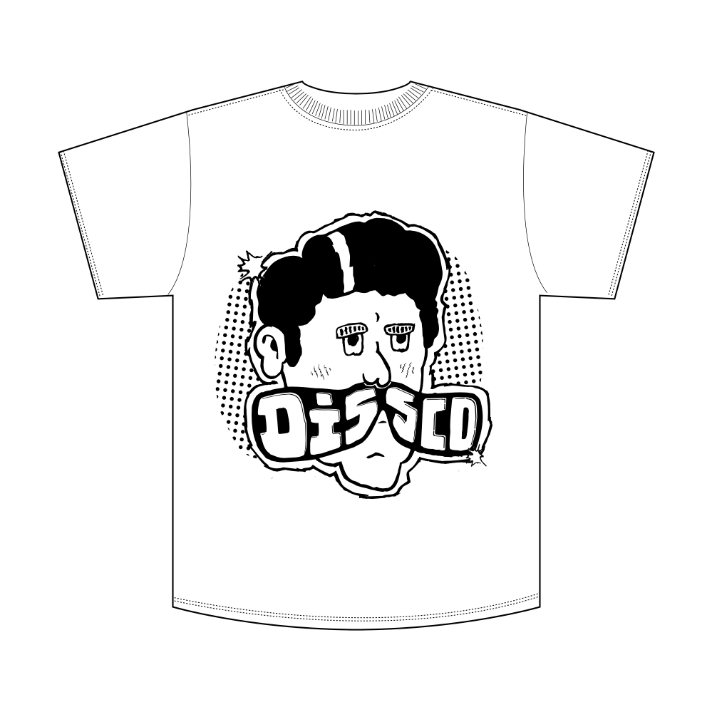 Movember Disco Mo - Tshirt