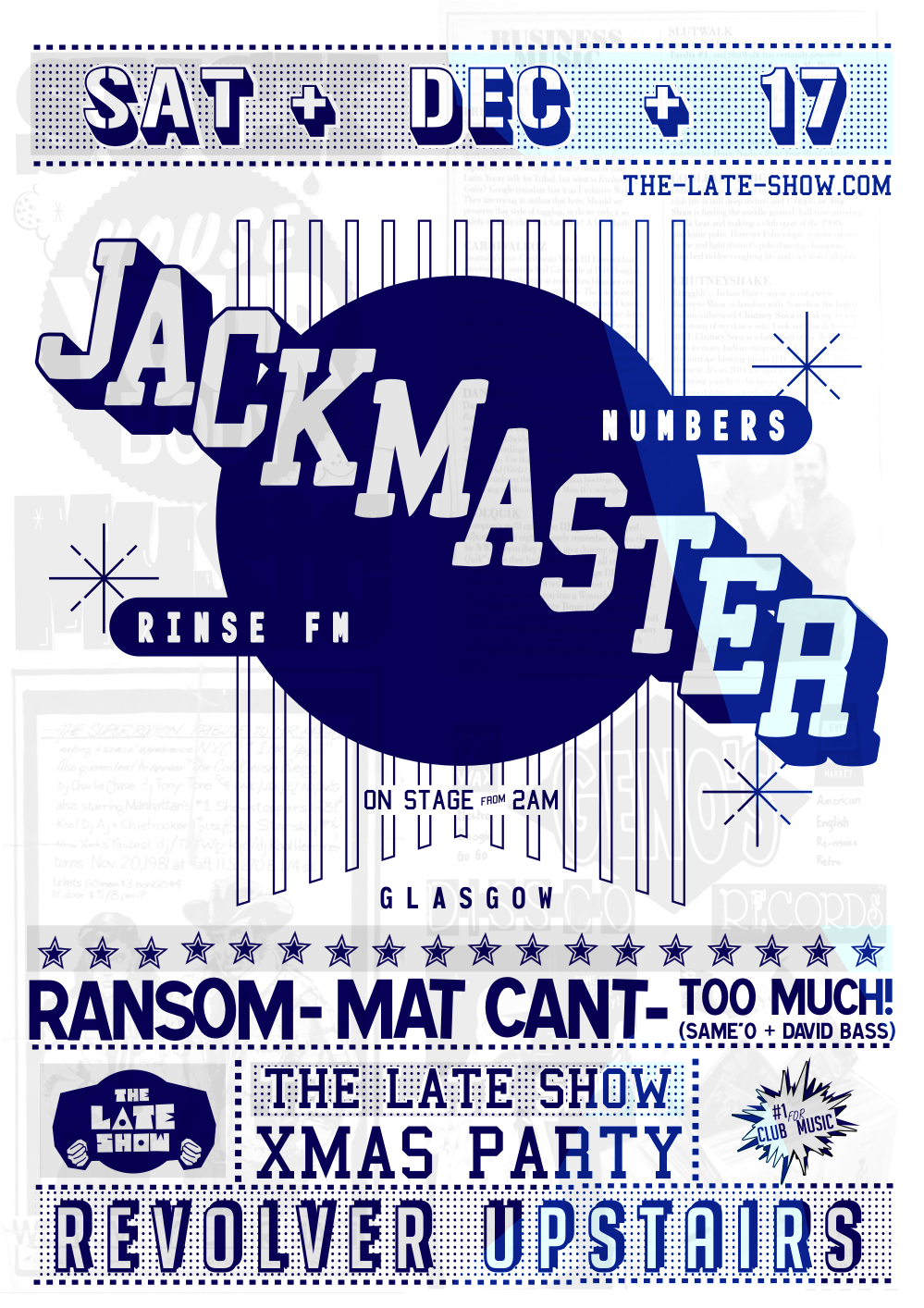 TLS - JACKMASTER -  Saturday 17 December 2011 - Blue