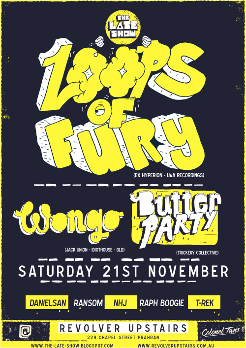 TLS - LOOPS OF FURY - 21ST NOV