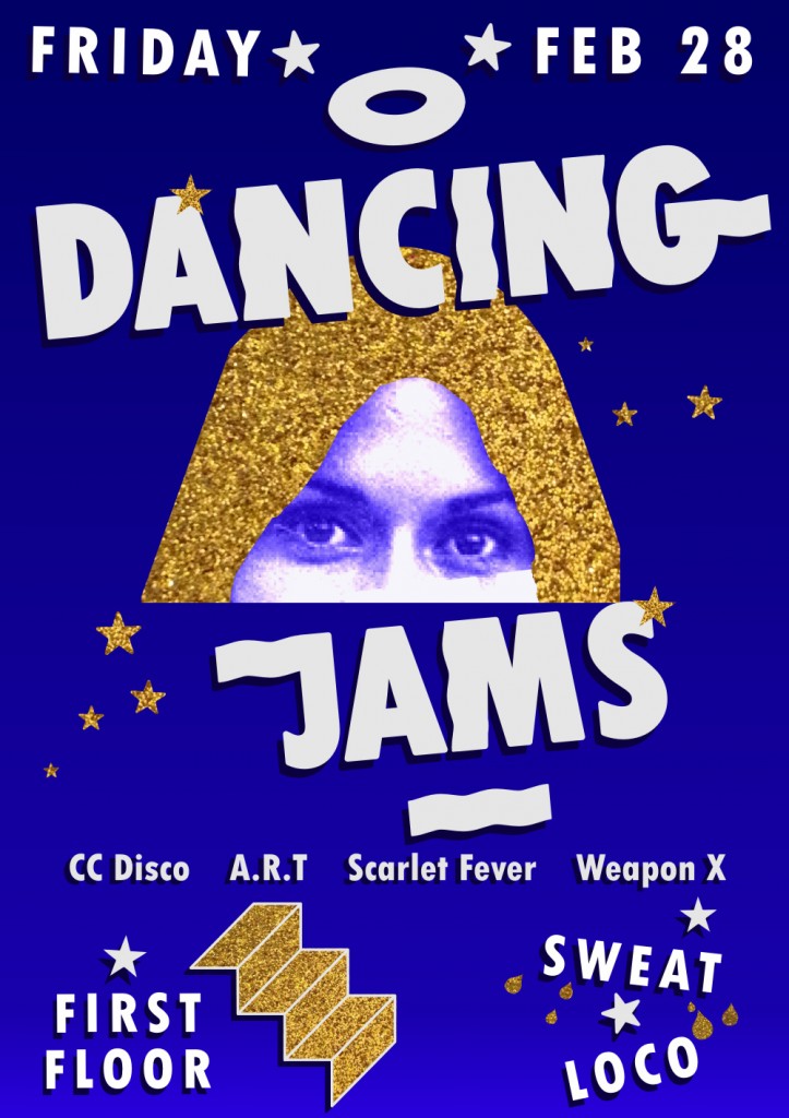 Dancing Jams - First Floor -Friday - Feb 28th - E-Flyer